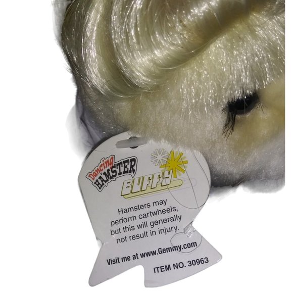 GEMMY Dancing Hamster Buffy Stuffed Animated Plush 2004 Dancing Hamster Plush - Picture 3 of 7